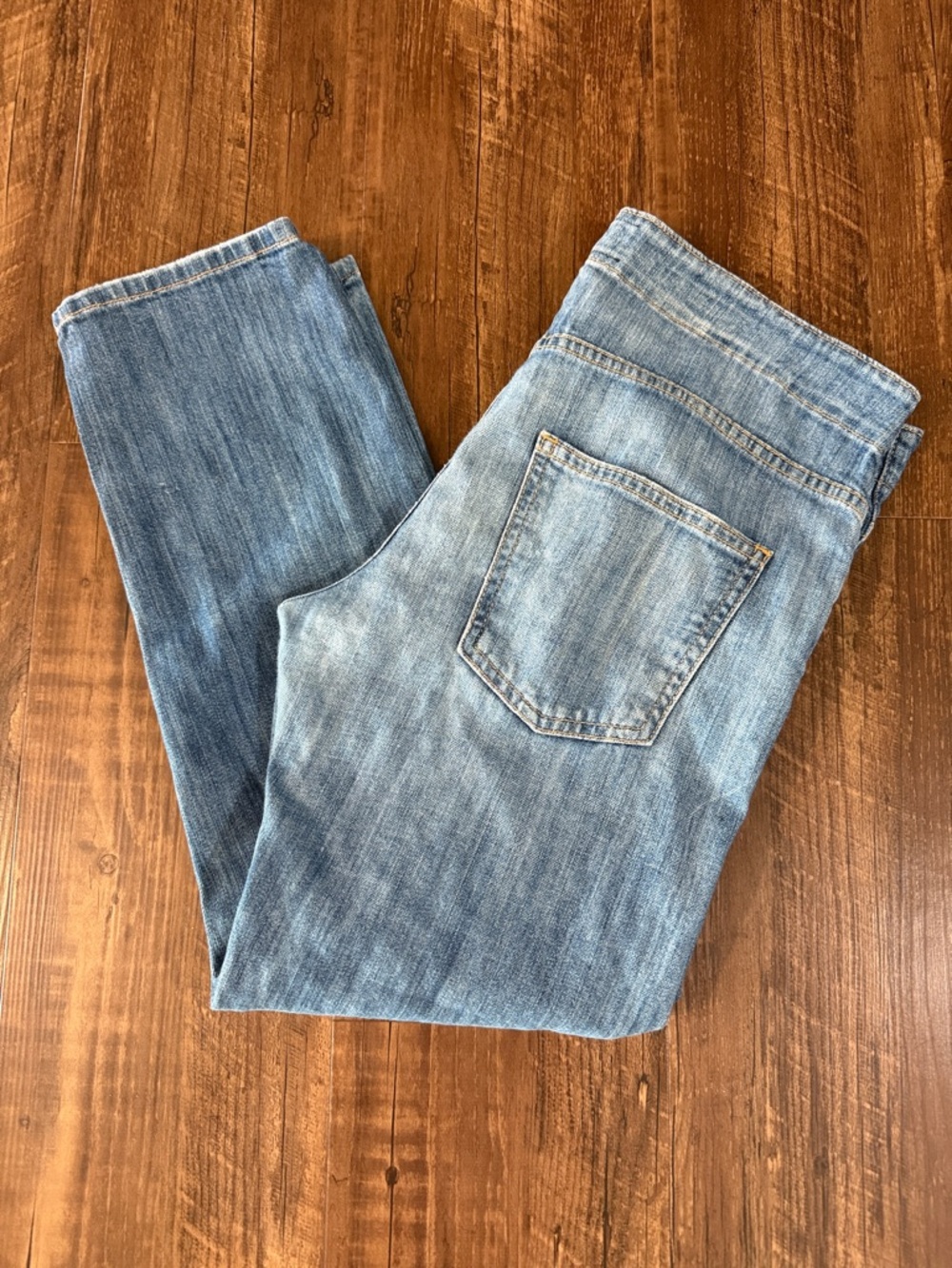 Current Elliott The Drawstring Boyfriend Crop Size 27